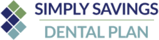Logo of Simply Savings Dental Plan featuring a clean design and dental imagery.